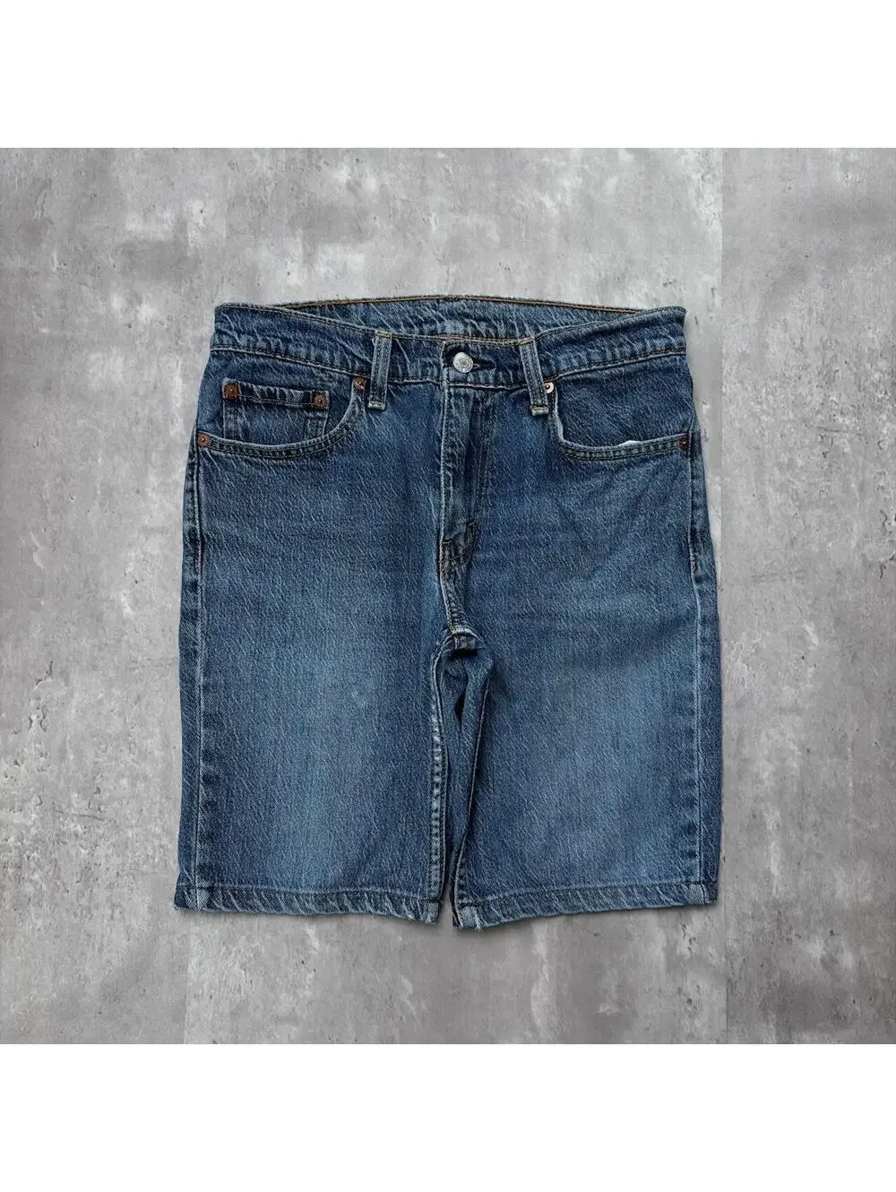 Y2K Blue Levi’s Grunge Skater Loose  Denim Jorts